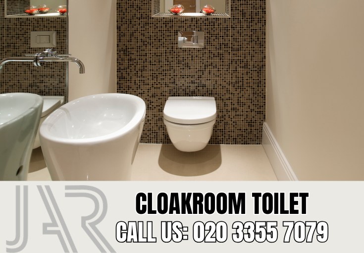 Cloakroom and Downstairs Toilet Installation by Newmalden Bathroom Fitters
