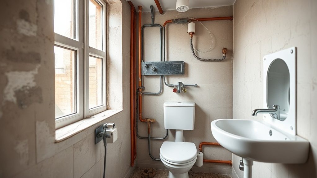 Bathroom Plumbing and Electrics in New Malden